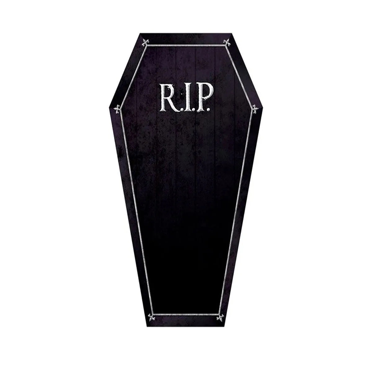 Bedroom Carpet Long Comfortable Floor Mat Gothic Style Rug Halloween Bedside Foot Mats Coffin Shape Rugs Home Decoration Carpets