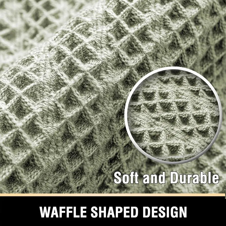 Waffle Bath Runner Rug Long Bath Mat Super Absorbent Boho Bath Rugs Non Slip Bath Runner for Bathroom Floor Machine Washable Dry