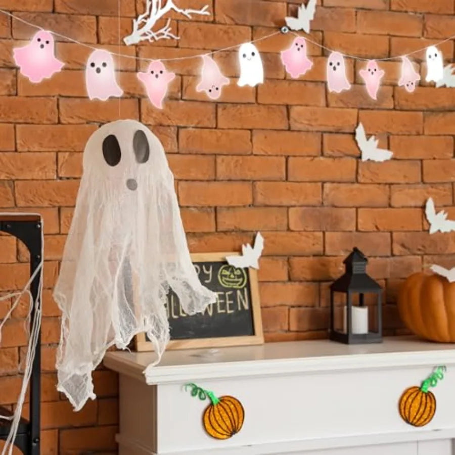 Halloween Decorations Halloween String Lights 10 Feet 20 LED Hanging LED Lights Battery Operated for Home Party Indoor Outdoor