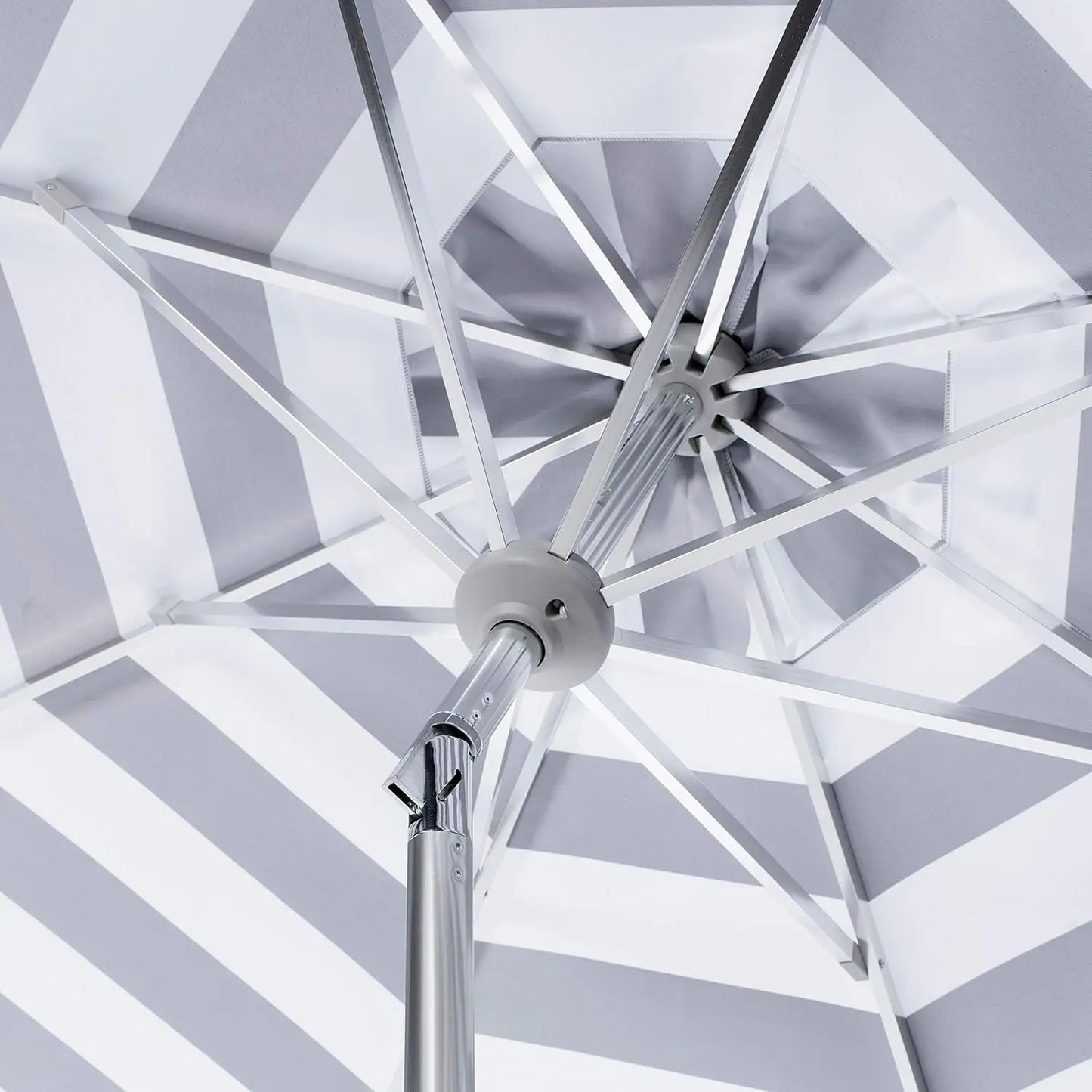 9-inch Auto Tilt Outdoor Umbrella, Fashion Design for Patio and Garden Use