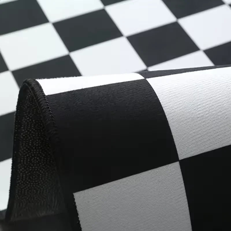 Bedroom Carpet Long Comfortable Floor Mat Gothic Style Rug Halloween Bedside Foot Mats Coffin Shape Rugs Home Decoration Carpets