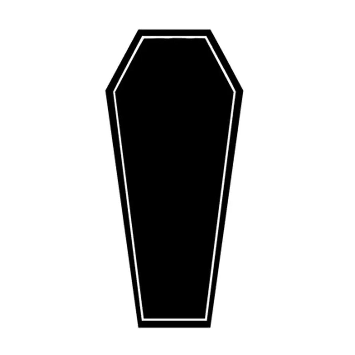 Bedroom Carpet Long Comfortable Floor Mat Gothic Style Rug Halloween Bedside Foot Mats Coffin Shape Rugs Home Decoration Carpets