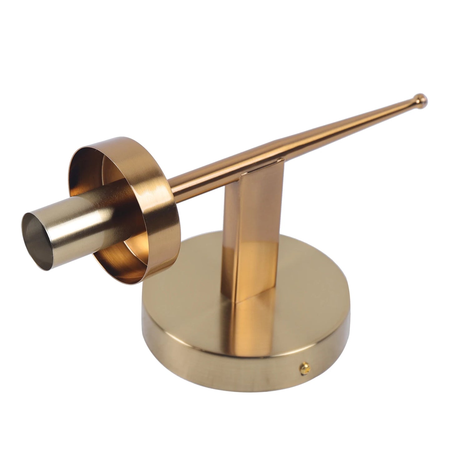 Wall-mounted Elegant Golden Wall Sconce with Glass Shade Modern LED Light Fixture for Living Room & Bedroom Decor Easy Install