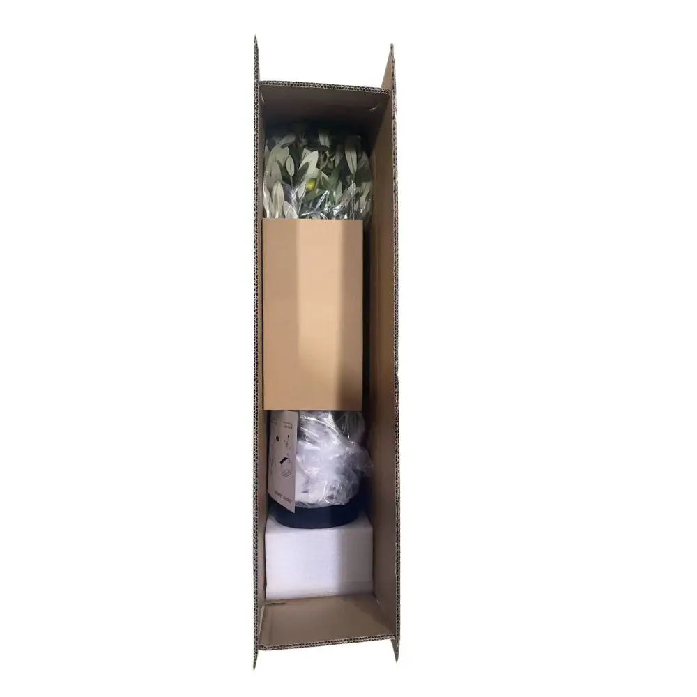 5/6/7FT  Artificial  Olive Tree in Plastic Black Pot, Artificial Plants，High degree of simulation, home interior decorations