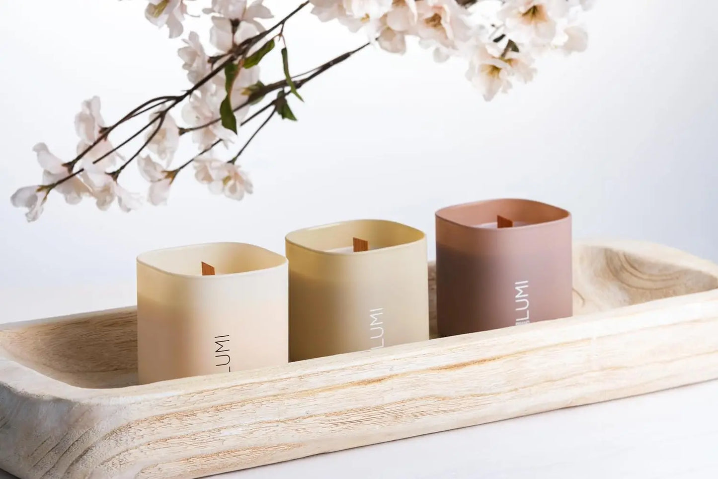 3-Pack Scented Soy Candles Gift Set with Crackling Wood Wicks, 9.8oz Each for Relaxation and Home Decor